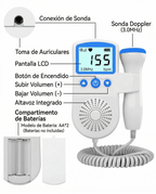 Doppler fetal portátil