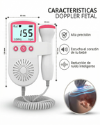 Doppler fetal portátil